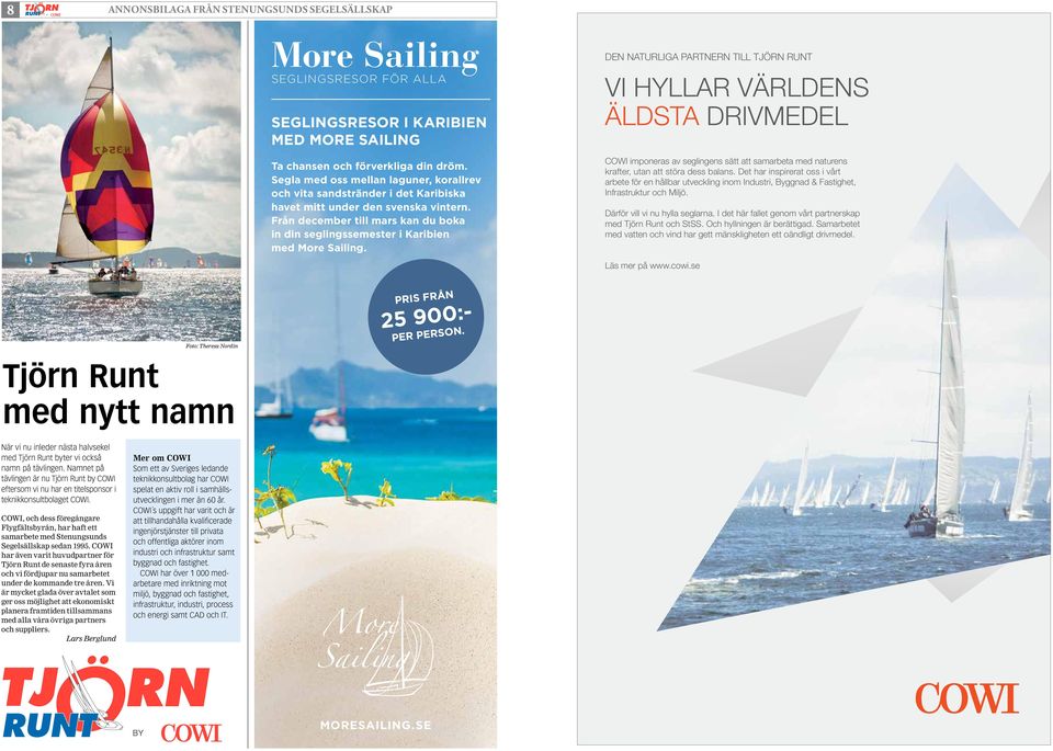 Från december till mars kan du boka in din seglingssemester i Karibien med More Sailing.