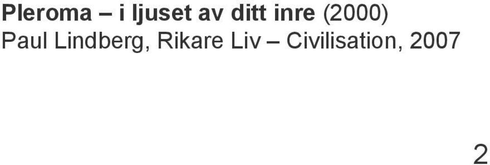 Paul Lindberg,