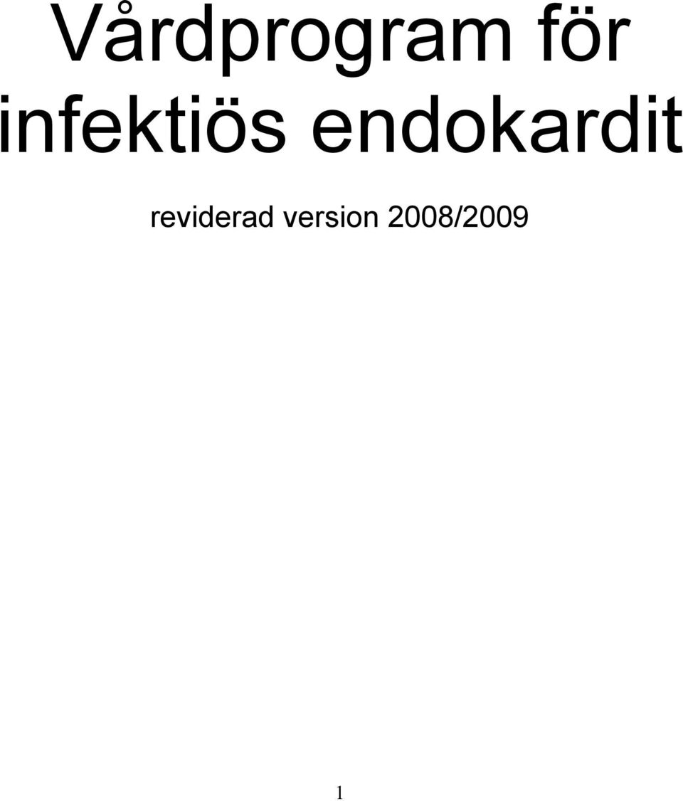 endokardit