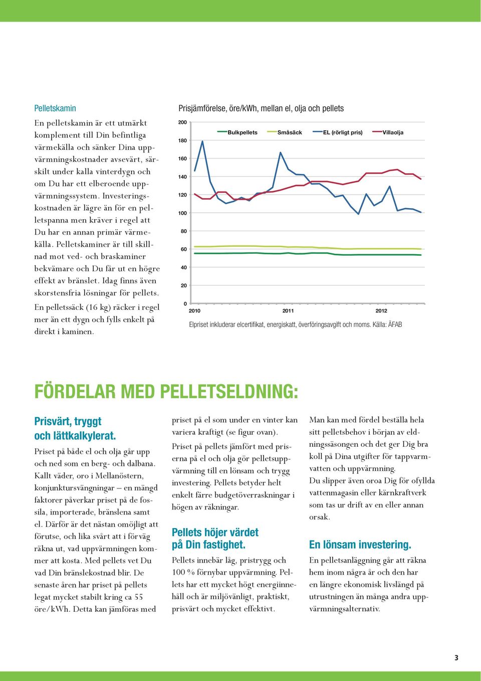 Pelletskaminer är till skillnad mot ved- och braskaminer bekvämare och Du får ut en högre effekt av bränslet. Idag finns även skorstensfria lösningar för pellets.