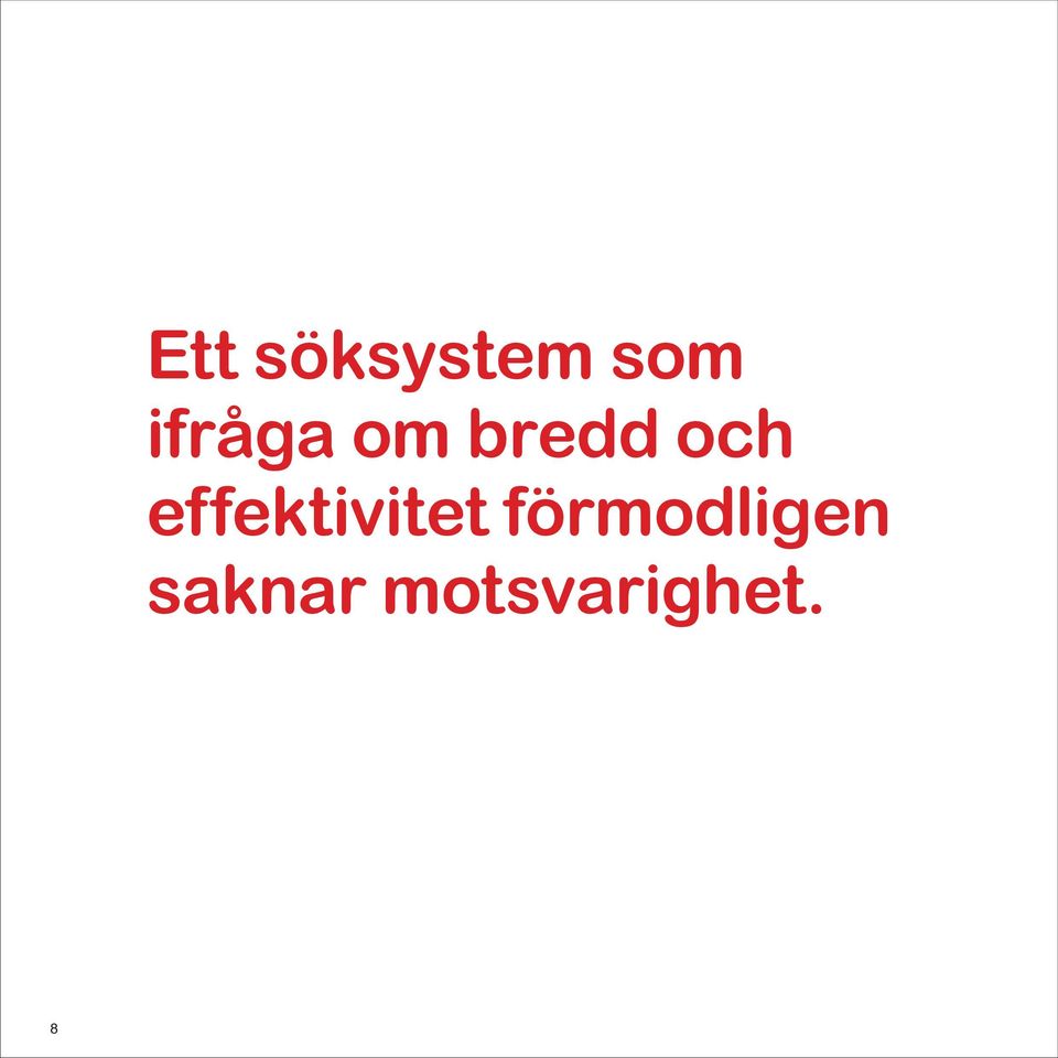 effektivitet