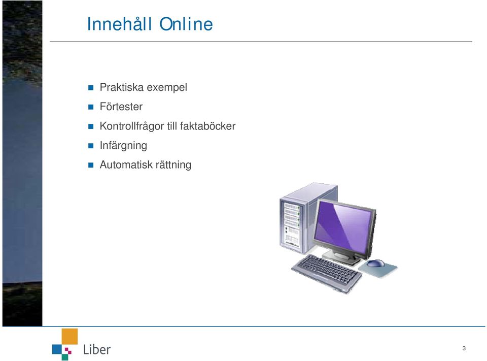 Kontrollfrågor till