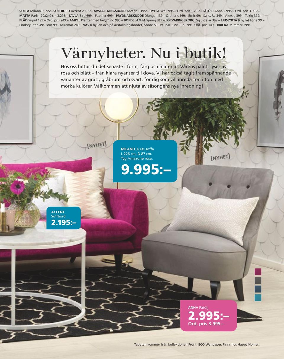 Vårvibbar! Nu finns alla härliga nyheter i butiken! em.com APRIL PDF Gratis  nedladdning