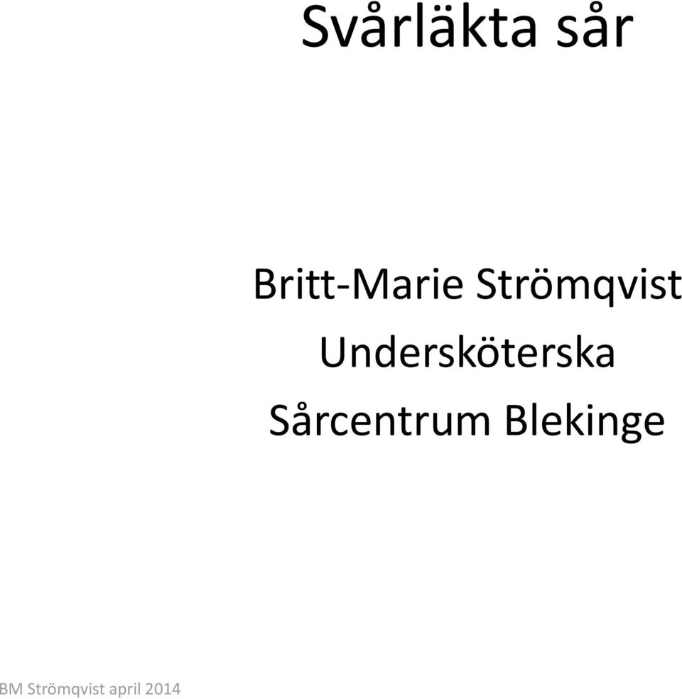 Strömqvist