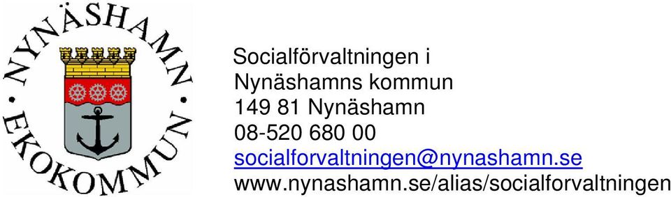 00 socialforvaltningen@nynashamn.