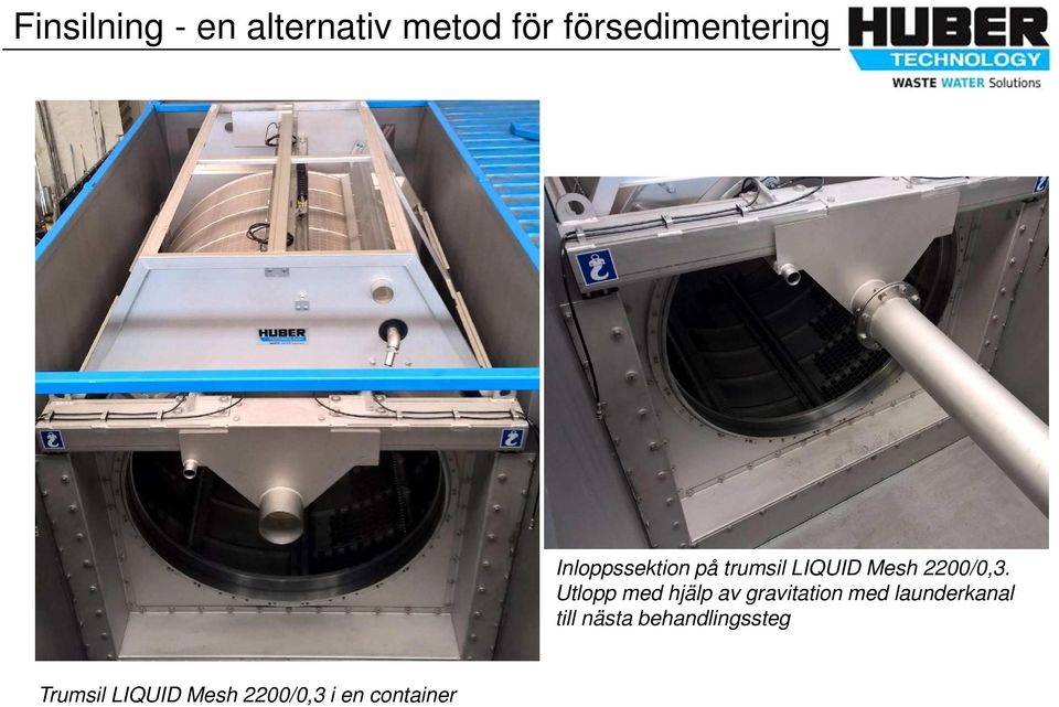 Utlopp med hjälp av gravitation med