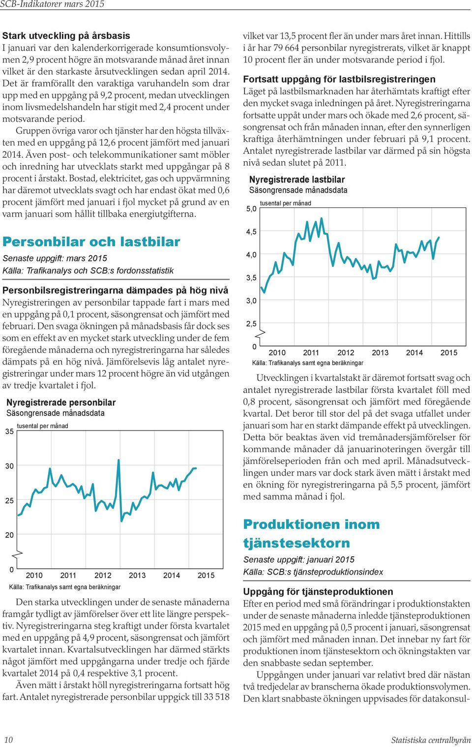 Gruppen övriga varor och tjänster har den högsta tillväxten med en uppgång på 12,6 procent jämfört med januari.