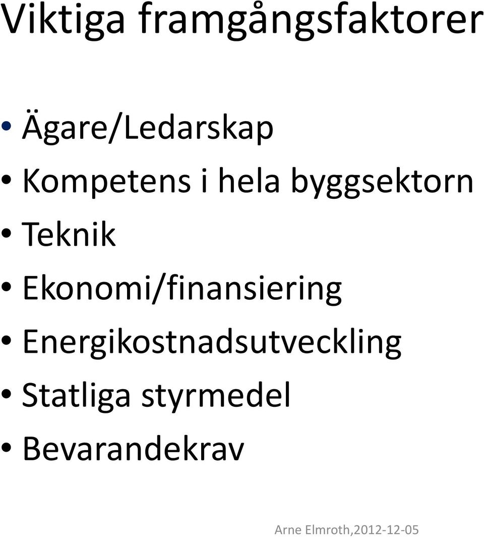byggsektorn Teknik