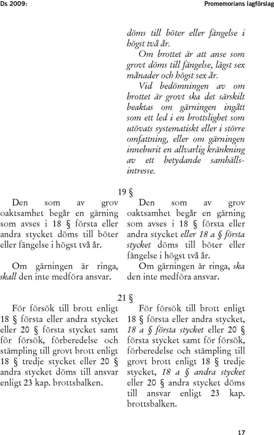 För försök till brott enligt 18 första eller andra stycket eller 20 första stycket samt för försök, förberedelse och stämpling till grovt brott enligt 18 tredje stycket eller 20 andra stycket döms