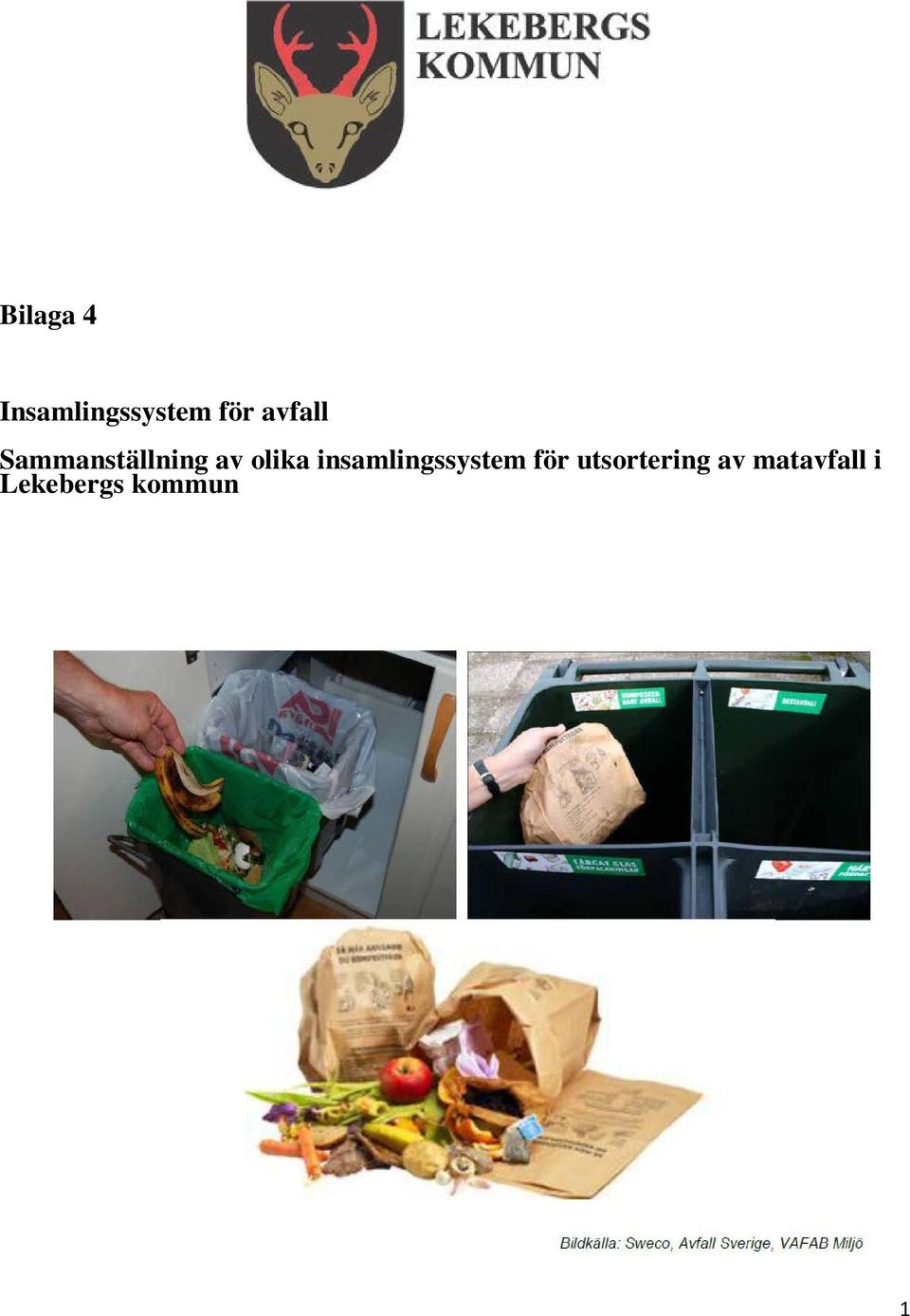 insamlingssystem för