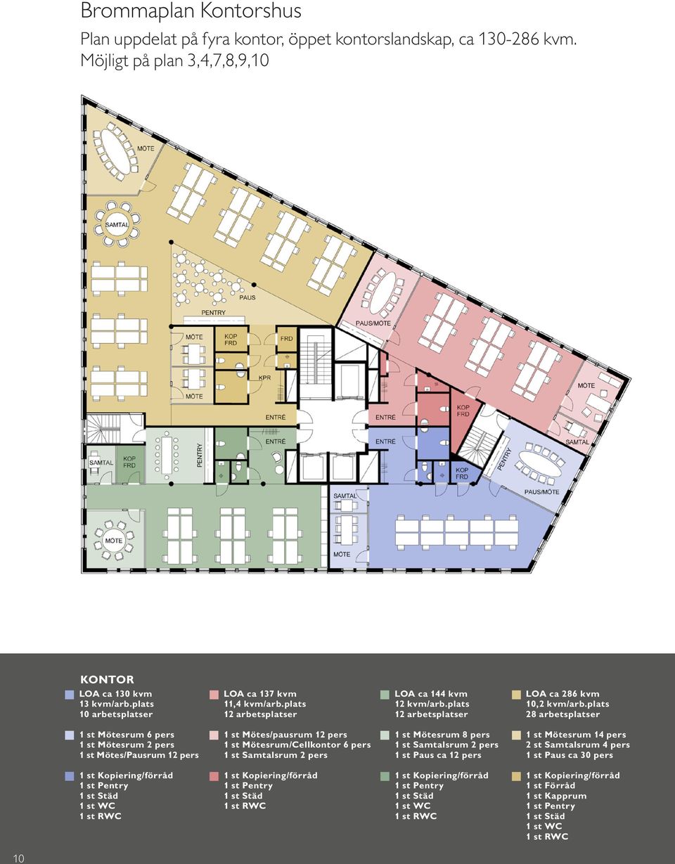 plats 28 arbetsplatser 1 st Mötesrum 6 pers 1 st Mötesrum 2 pers 1 st Mötes/Pausrum 12 pers 1 st Mötes/pausrum 12 pers 1 st Mötesrum/Cellkontor 6 pers 1 st Samtalsrum 2 pers 1 st Mötesrum 8 pers 1 st