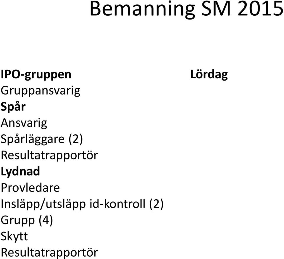 Provledare Insläpp/utsläpp id-kontroll
