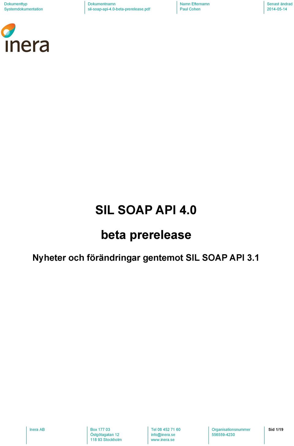 Nyheter och