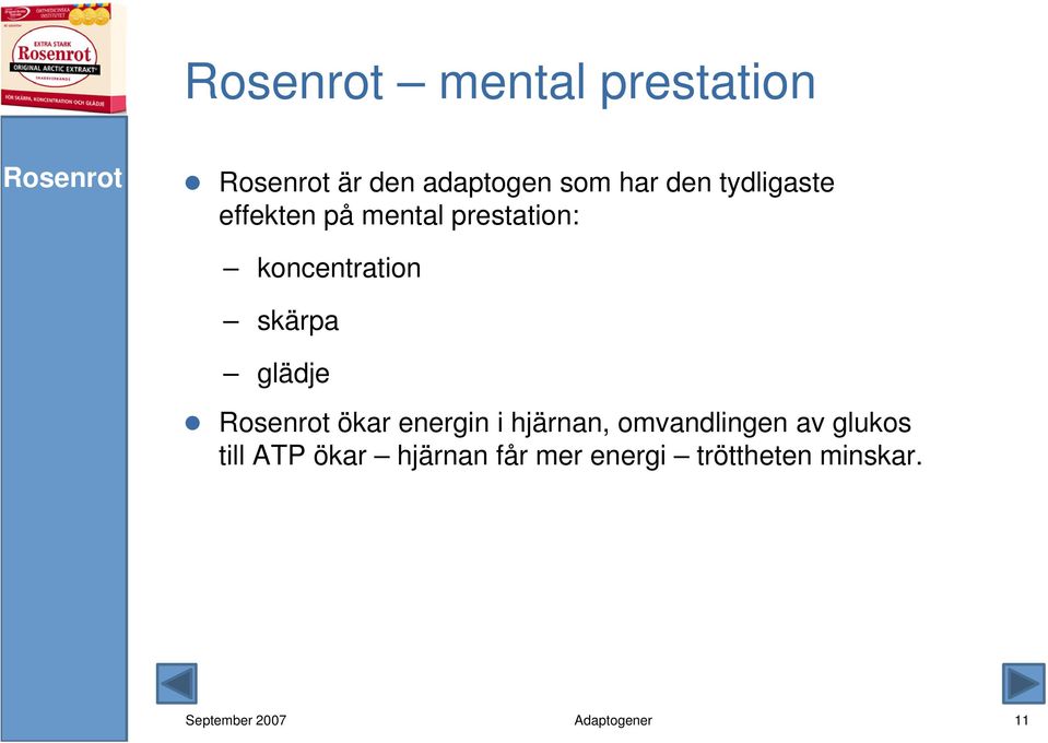 skärpa glädje ökar energin i hjärnan, omvandlingen av