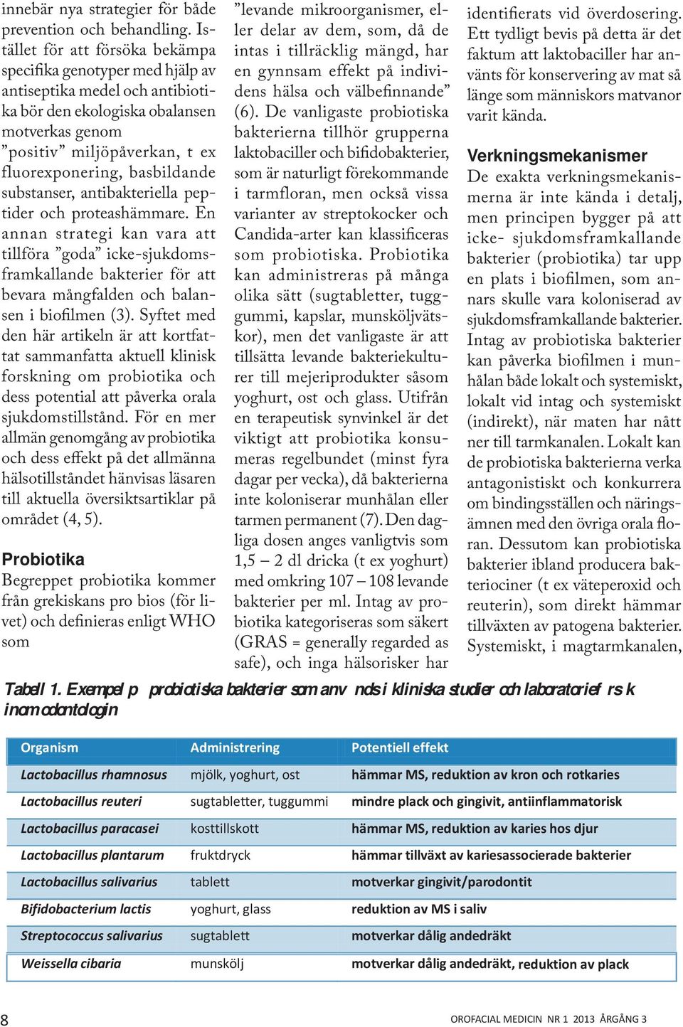 basbildande substanser, antibakteriella peptider och proteashämmare.