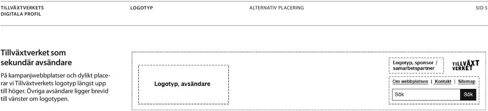 placerar vi Tillväxtverkets logotyp längst upp till