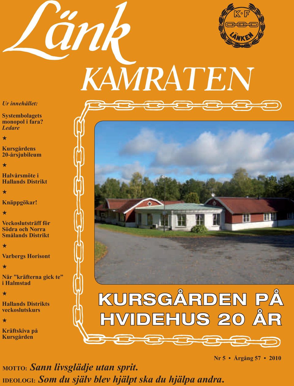 Veckoslutsträff för Södra och Norra Smålands Distrikt Varbergs Horisont När kräfterna gick te i Halmstad