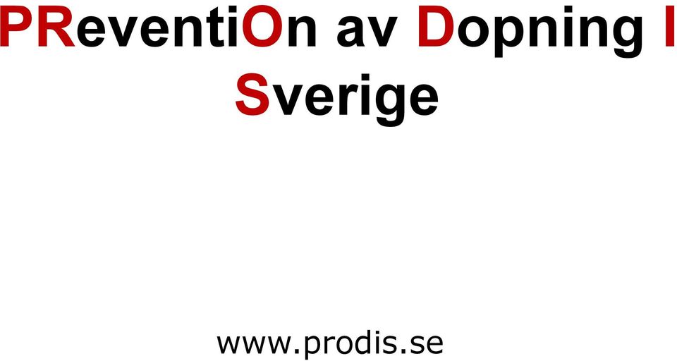 I Sverige