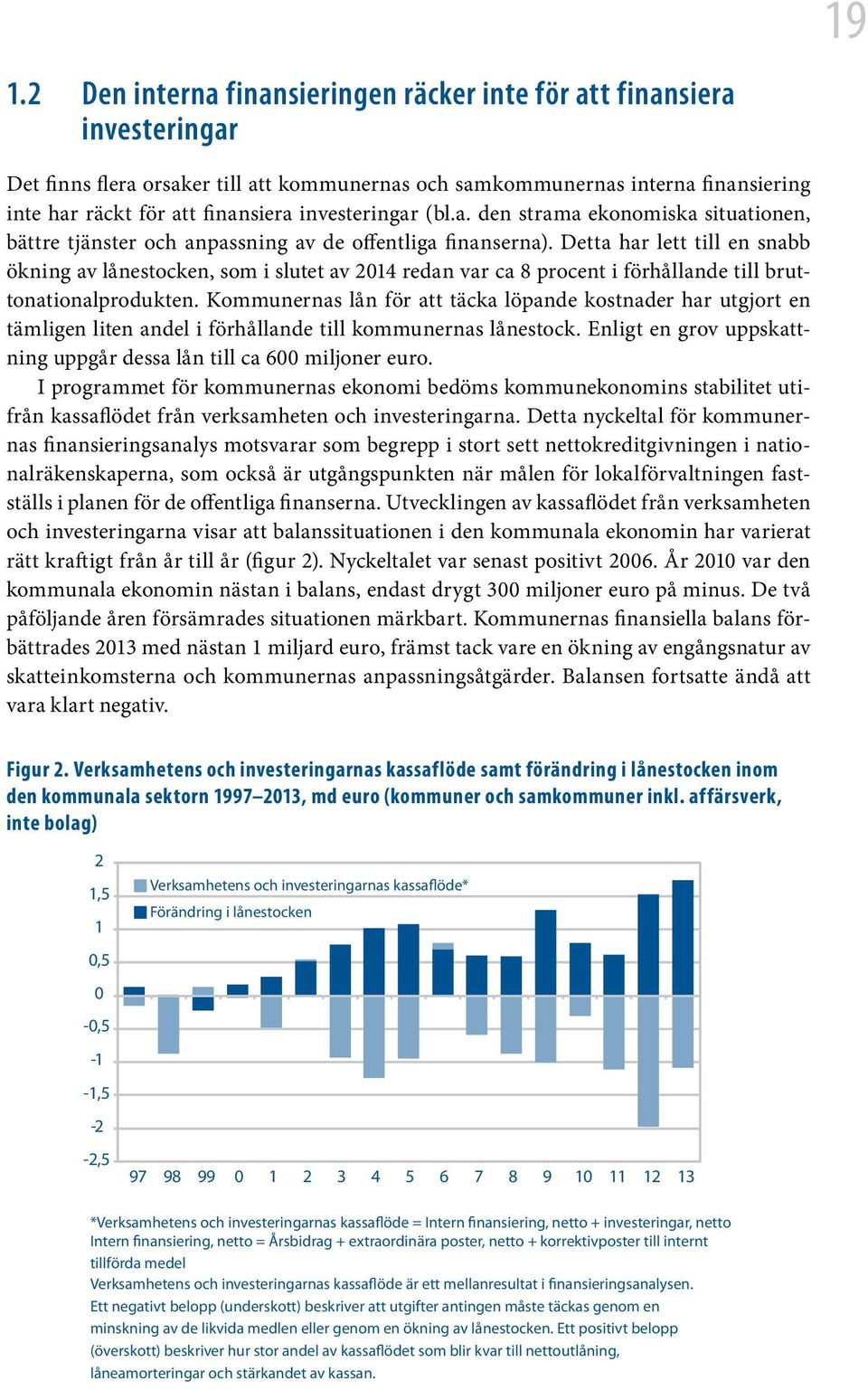 Detta har lett till en snabb ökning av lånestocken, som i slutet av 2014 redan var ca 8 procent i förhållande till bruttonationalprodukten.