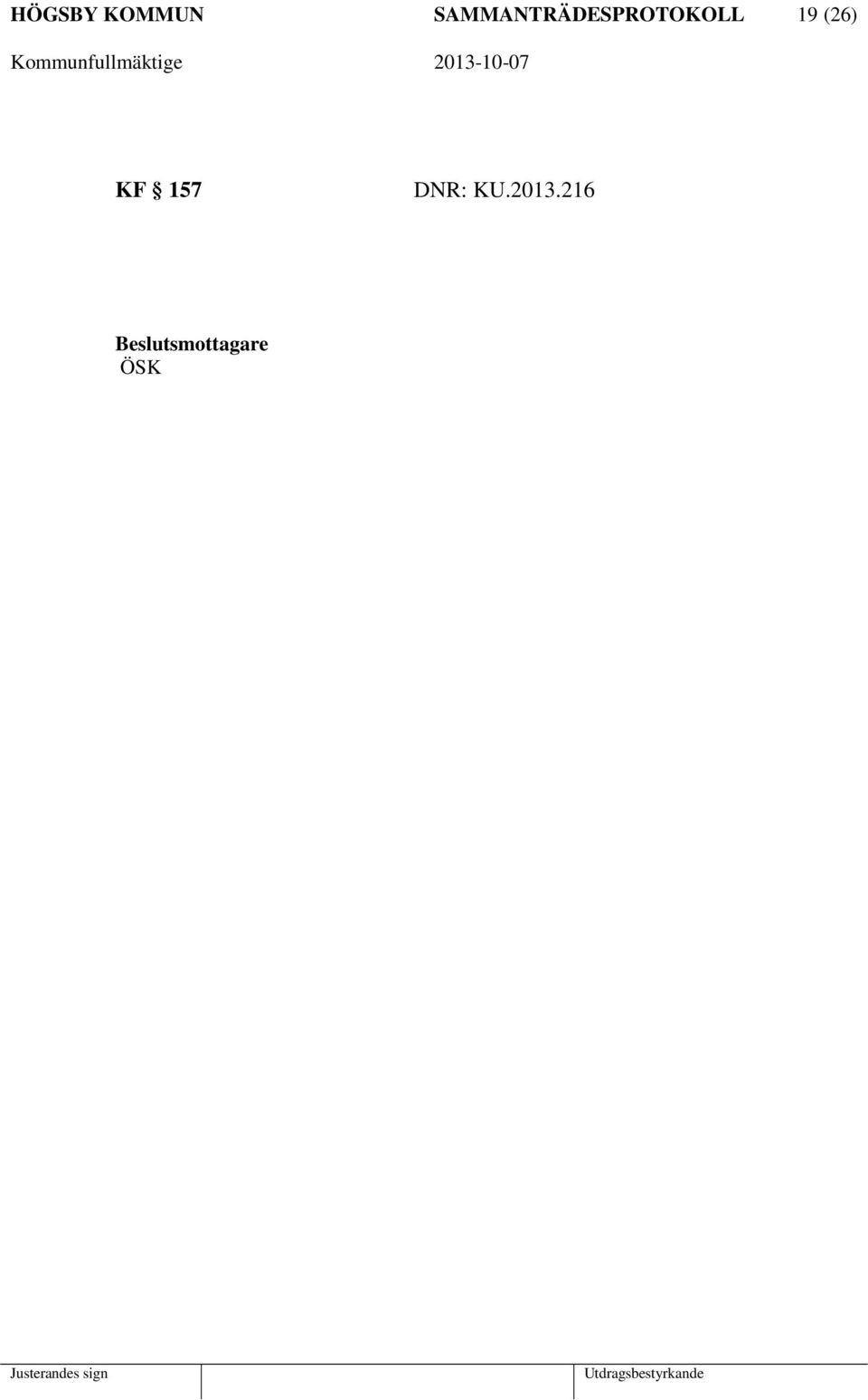19 (26) KF 157 DNR: