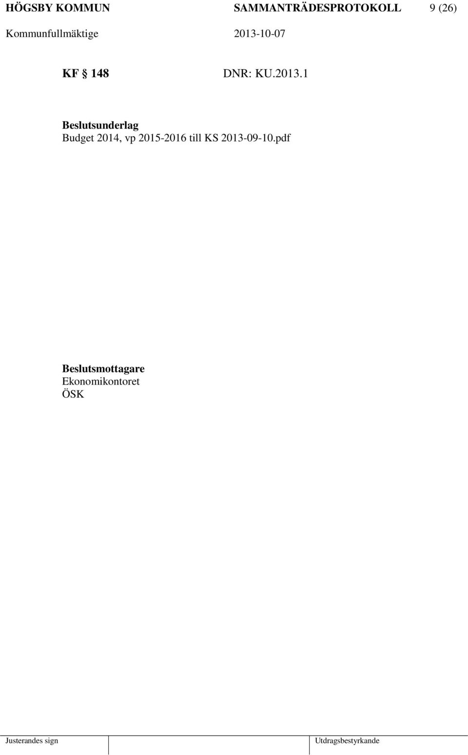 1 Beslutsunderlag Budget 2014, vp