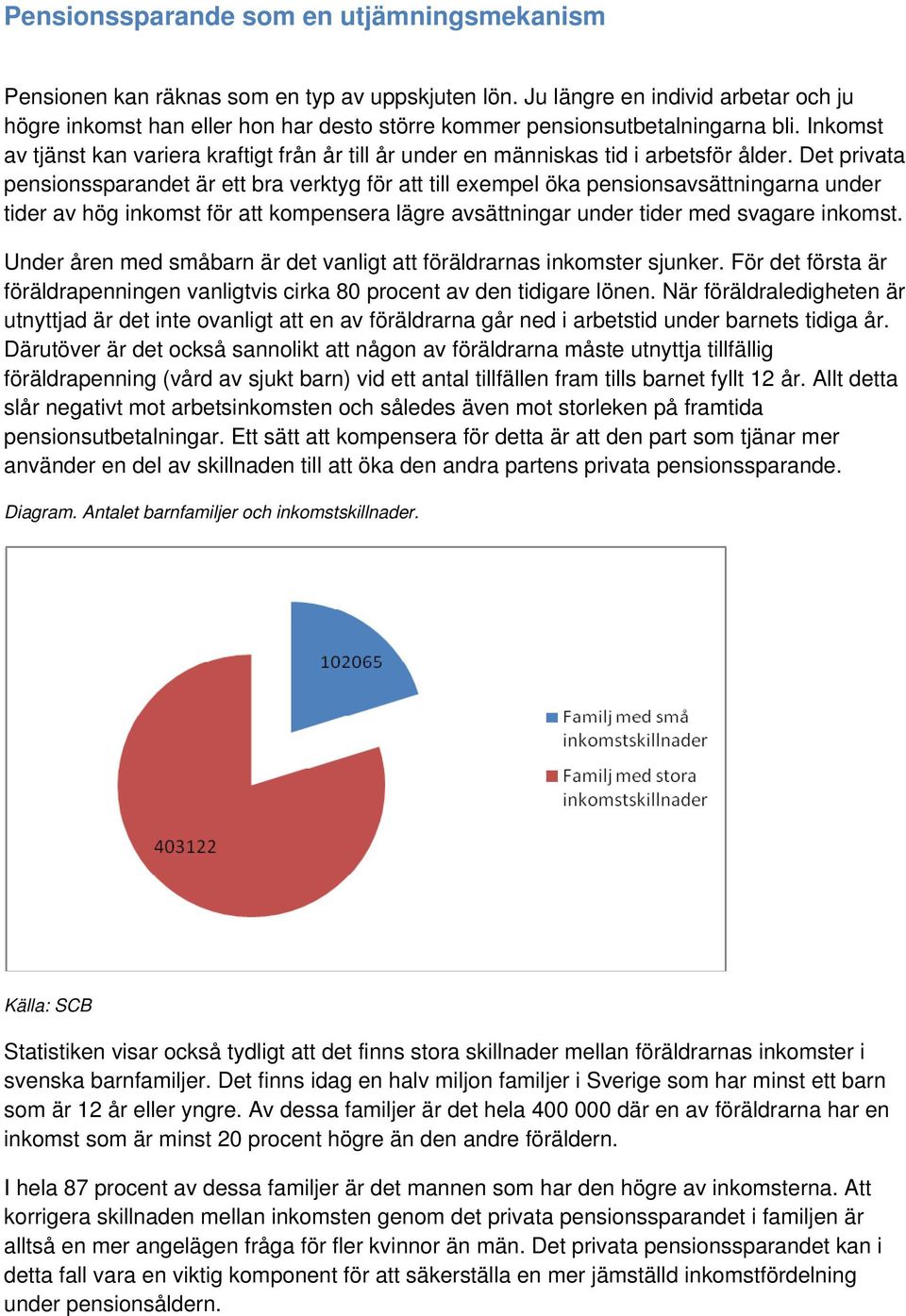 Inkomst av tjänst kan variera kraftigt från år till år under en människas tid i arbetsför ålder.