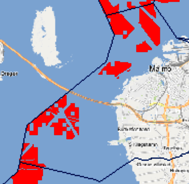 3.17 Malmö 3.17.1 Musselodling Energipotentialen (Mwh/år) 0 2 000 4 000 6 000 8 000 10 000 12 000 14 000 Odlingspotentisial (kton/år) Yta (km2) 0 10 20 30 40 50 60 70 Figur 54.