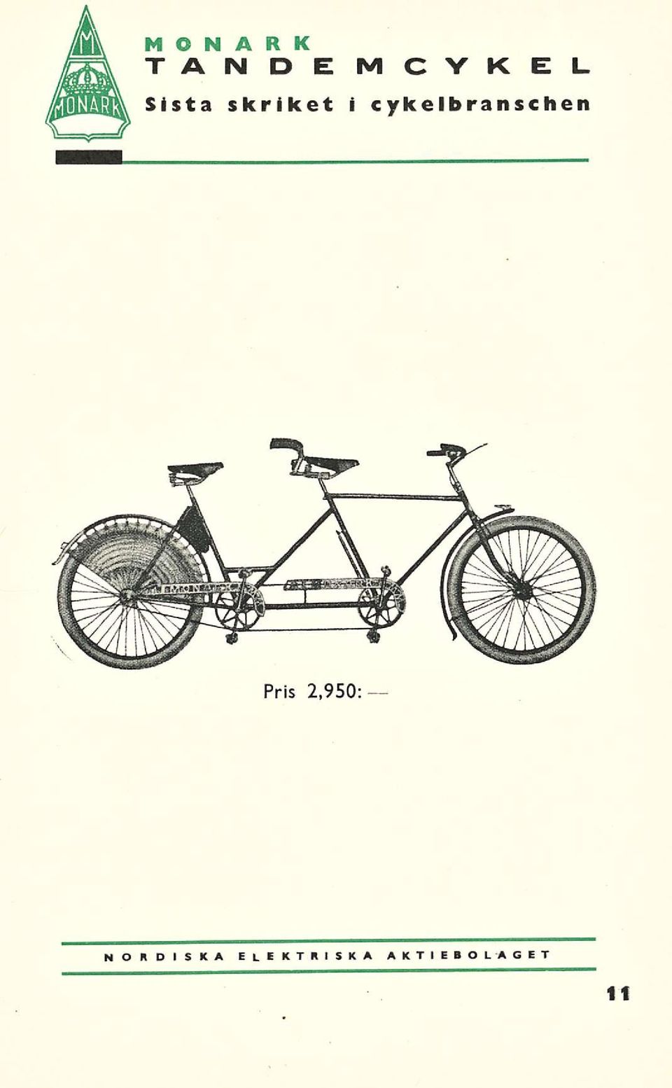 cykelbranschen Pris 2,950