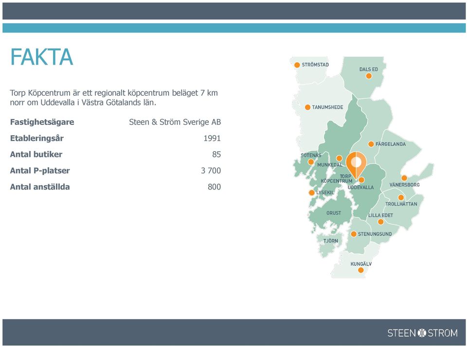 Fastighetsägare Steen & Ström Sverige AB Etableringsår