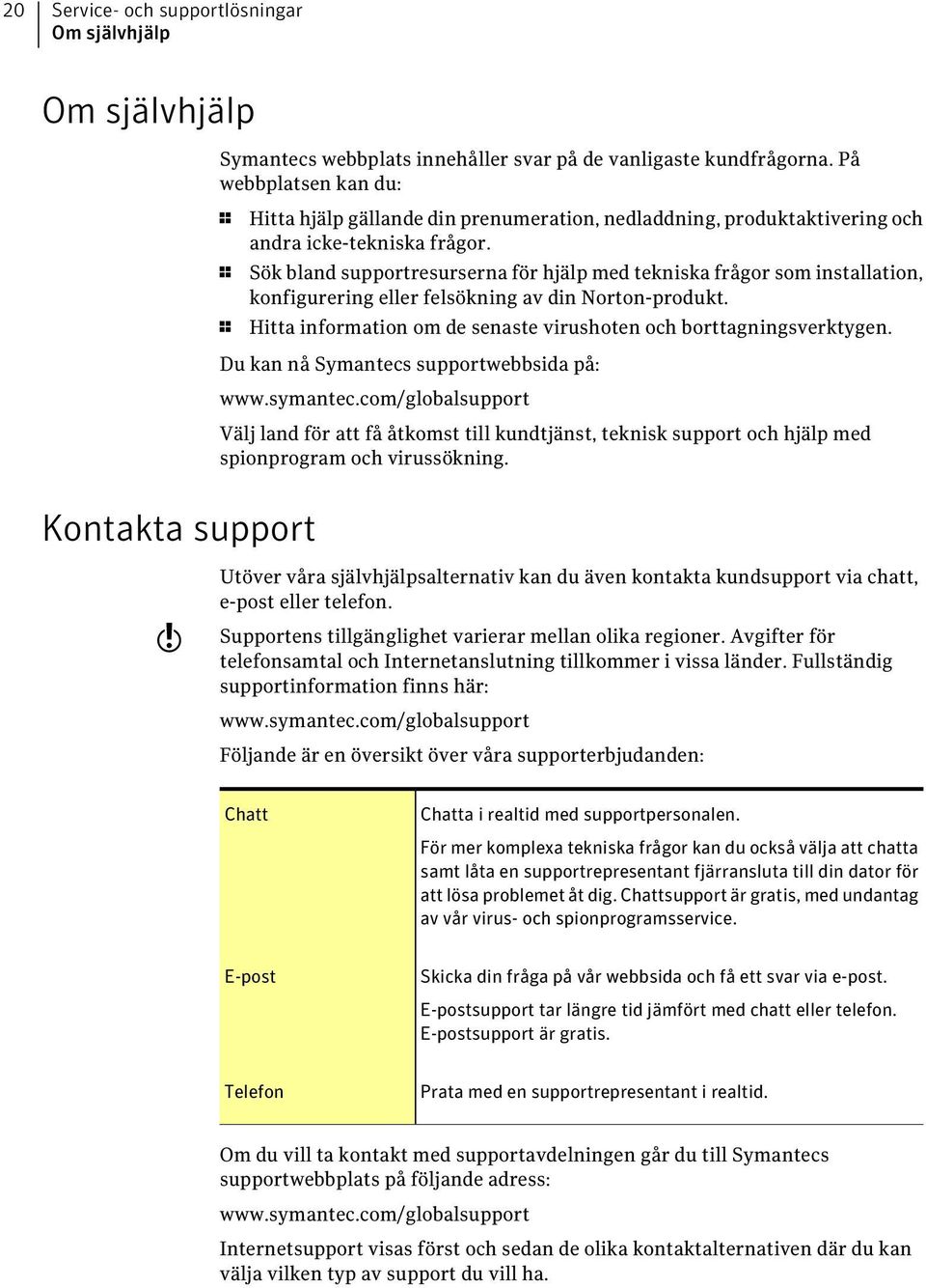 1 Sök bland supportresurserna för hjälp med tekniska frågor som installation, konfigurering eller felsökning av din Norton-produkt.