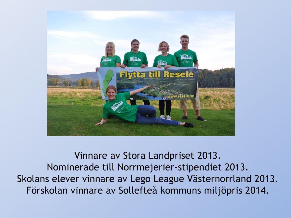Skolans elever vinnare av Lego League