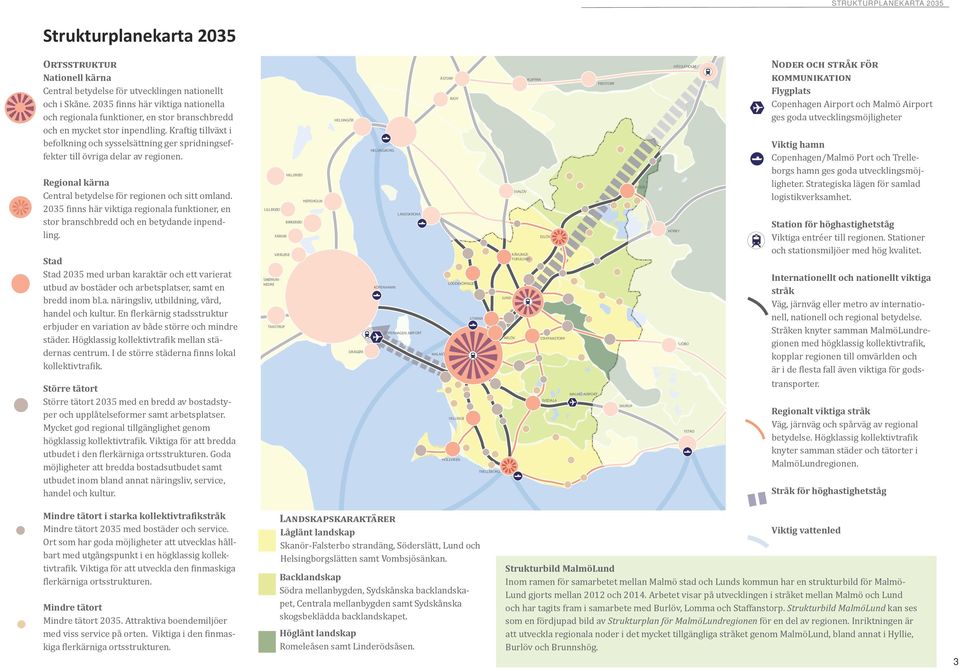 Kraftig tillväxt i befolkning och sysselsättning ger spridningseffekter till övriga delar av regionen. Regional kärna Central betydelse för regionen och sitt omland.