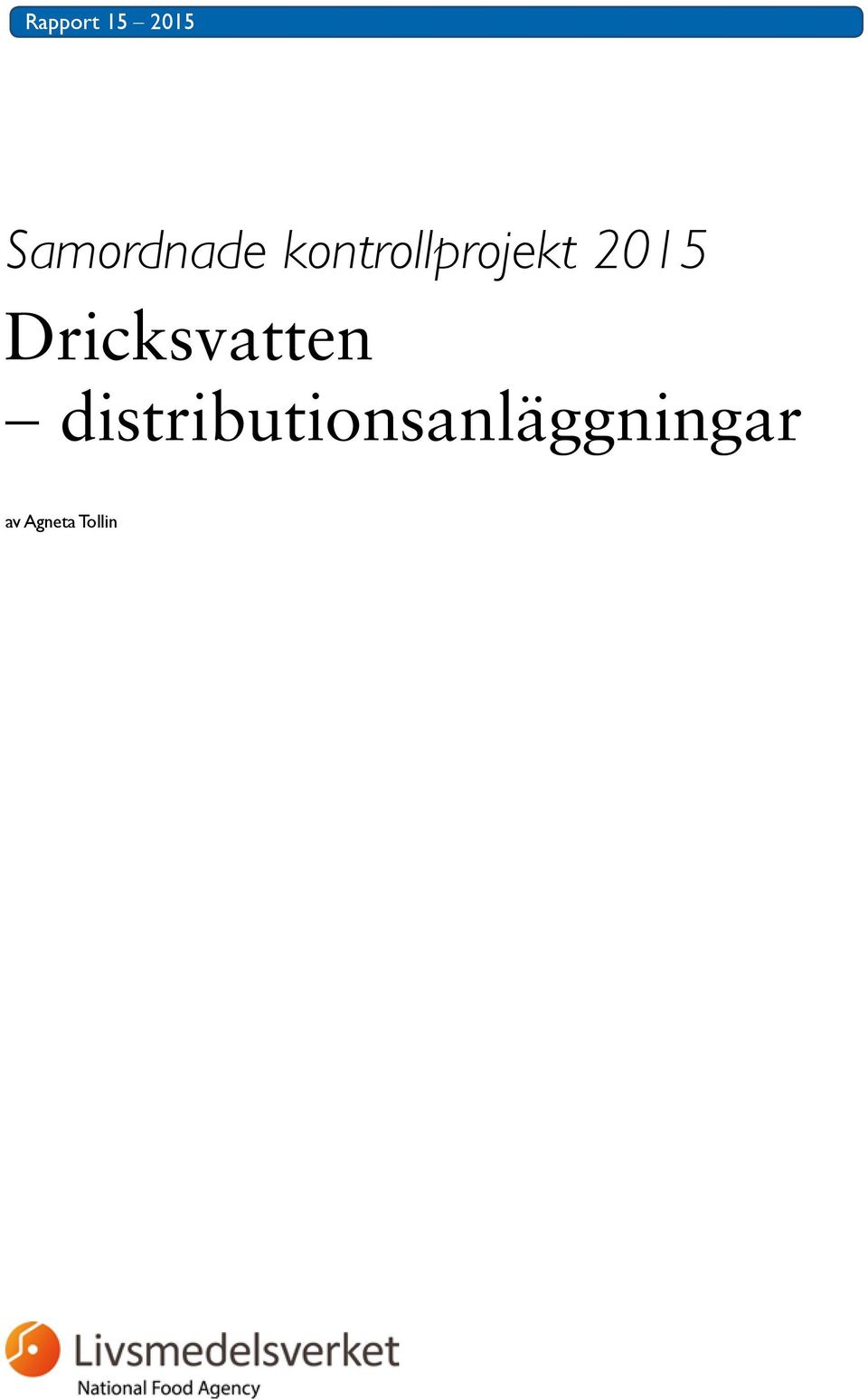 Dricksvatten -