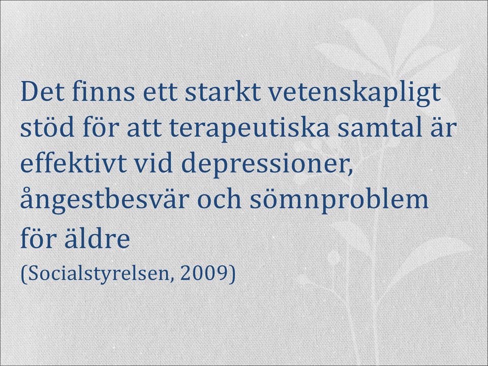 vid depressioner, ångestbesvär och