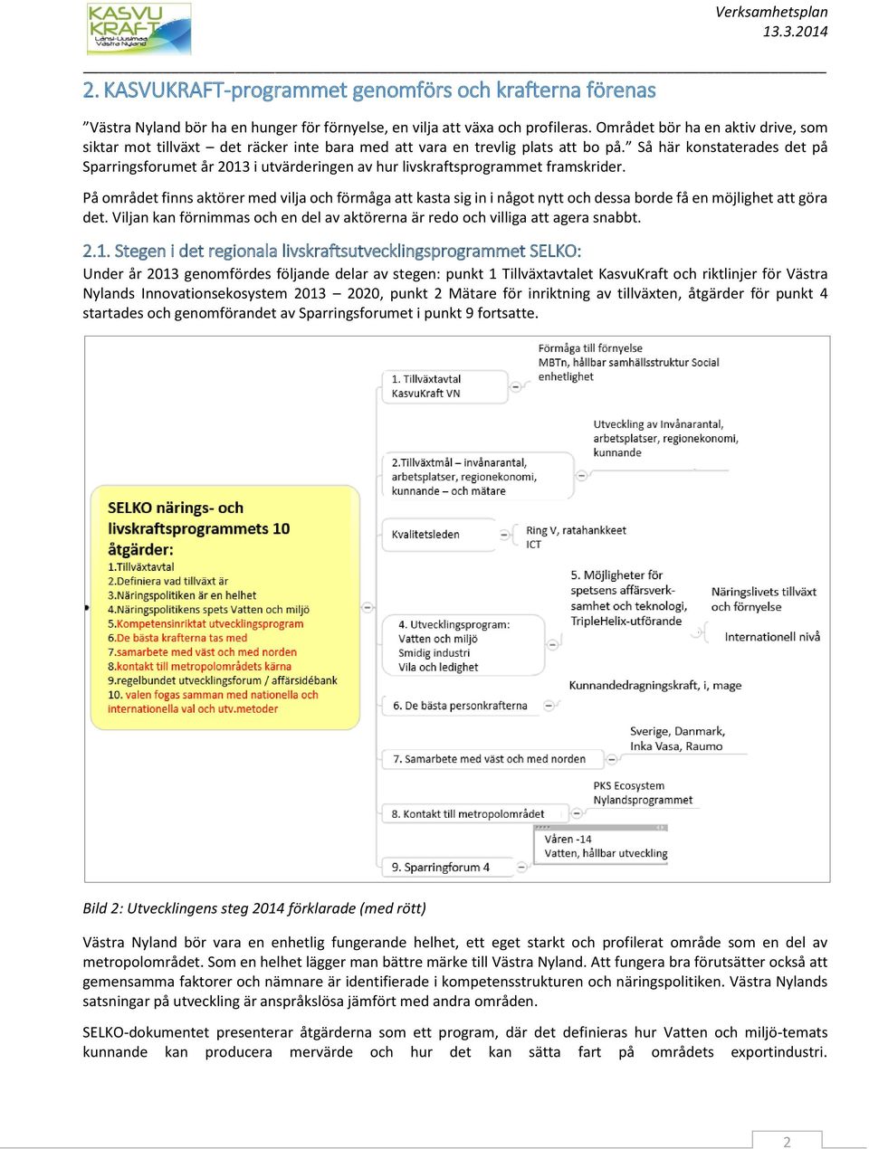 Så här konstaterades det på Sparringsforumet år 2013 i utvärderingen av hur livskraftsprogrammet framskrider.