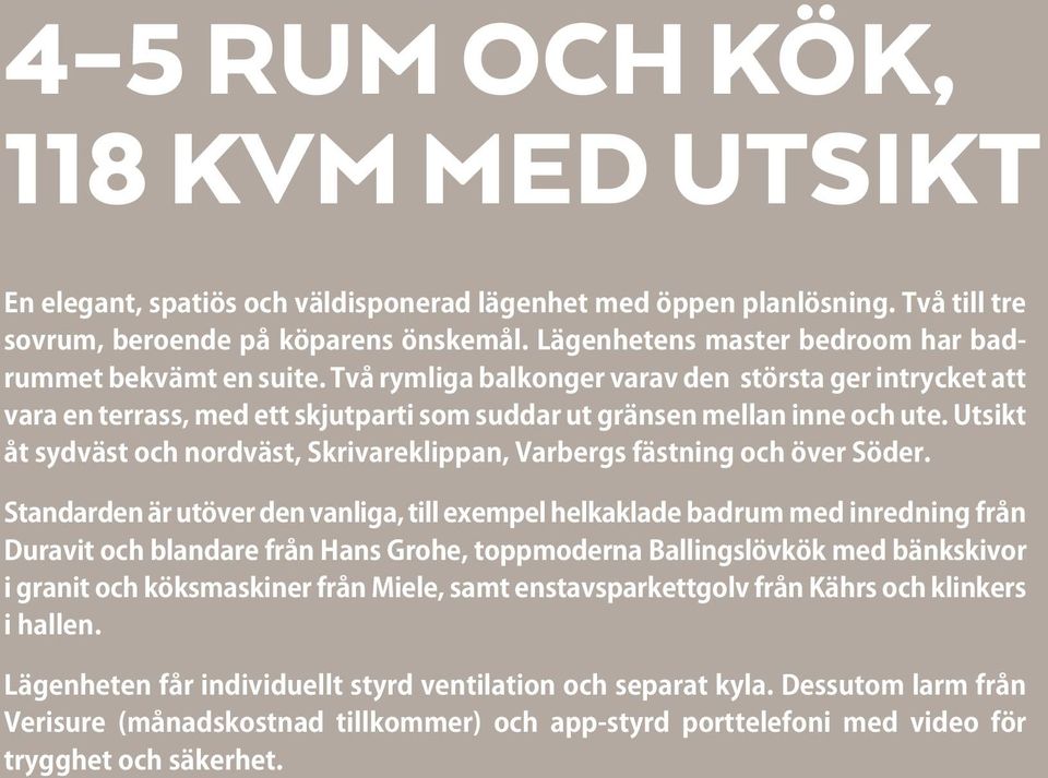Utsikt åt sydväst och nordväst, Skrivareklippan, Varbergs fästning och över Söder.