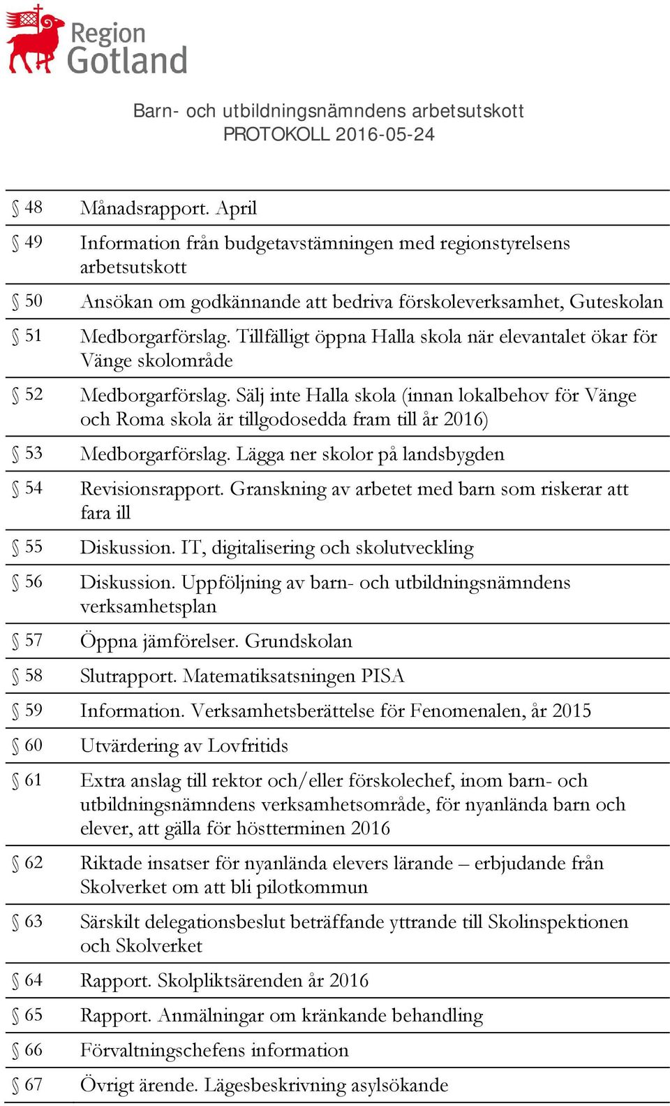 Tillfälligt öppna Halla skola när elevantalet ökar för Vänge skolområde 52 Medborgarförslag.