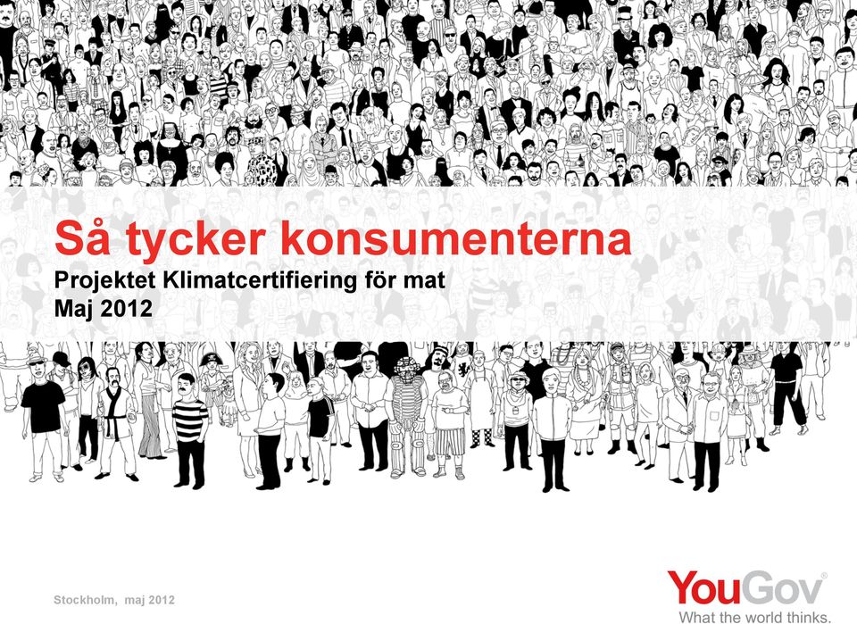 Klimatcertifiering för mat Maj 2012