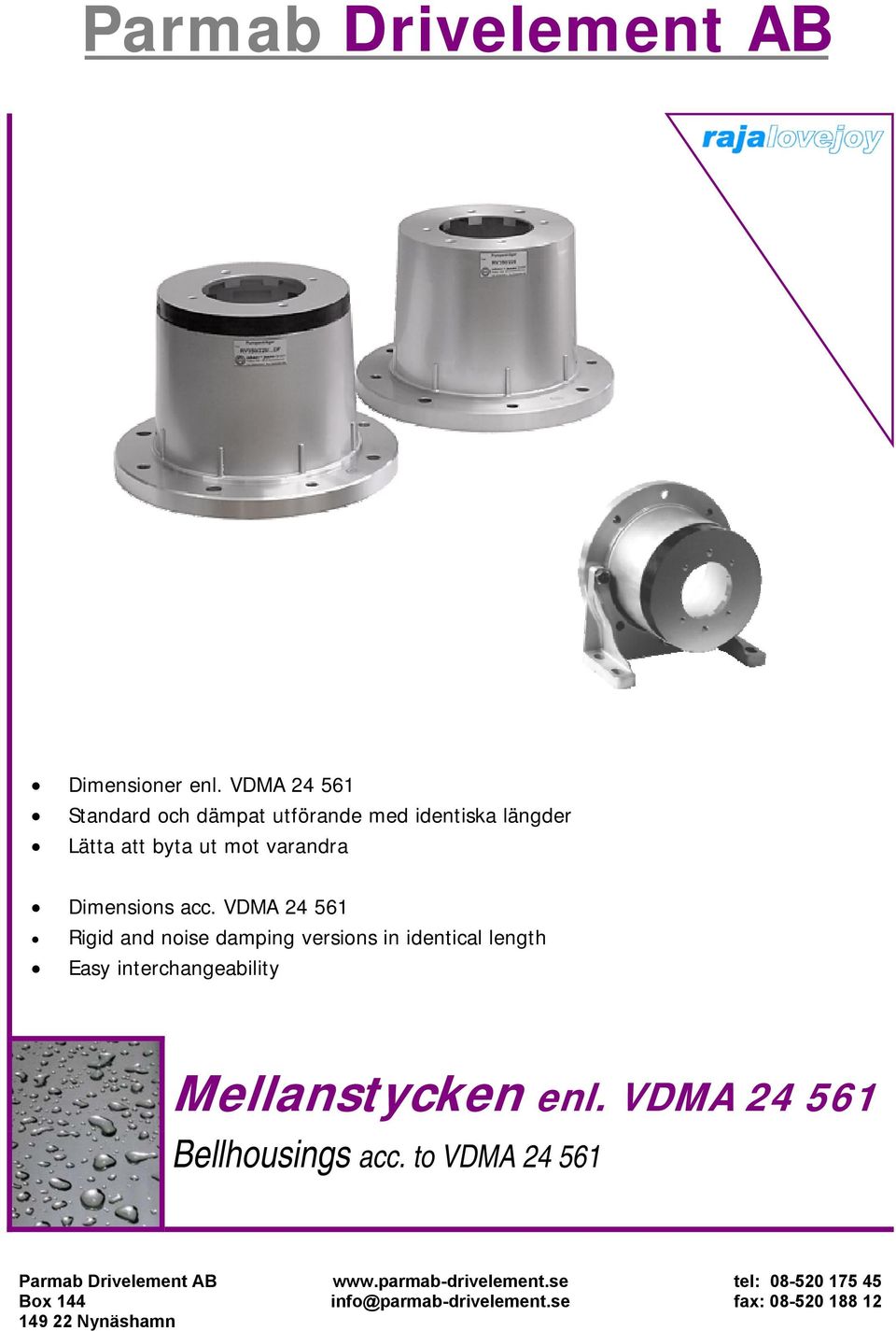 Dimensions acc.