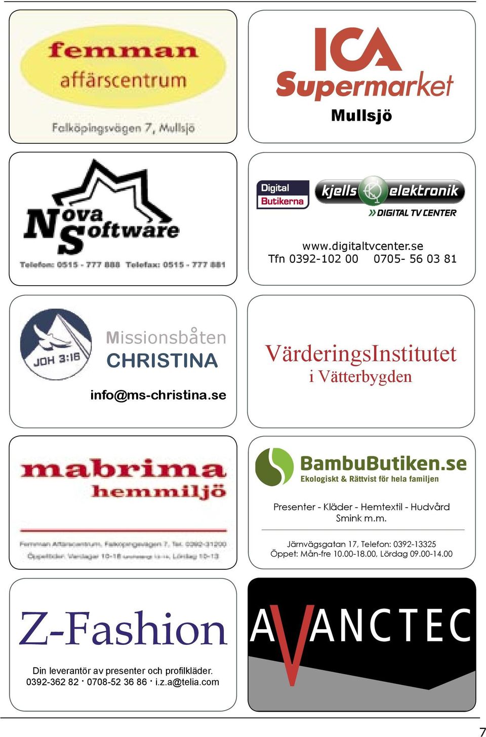se VärderingsInstitutet i Vätterbygden Presenter - Kläder - Hemt