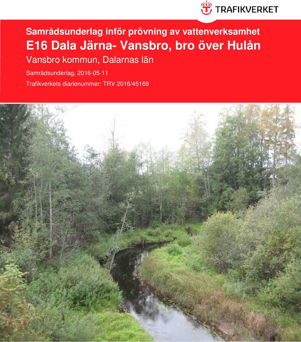 över Hulån Vansbro kommun, Dalarnas län