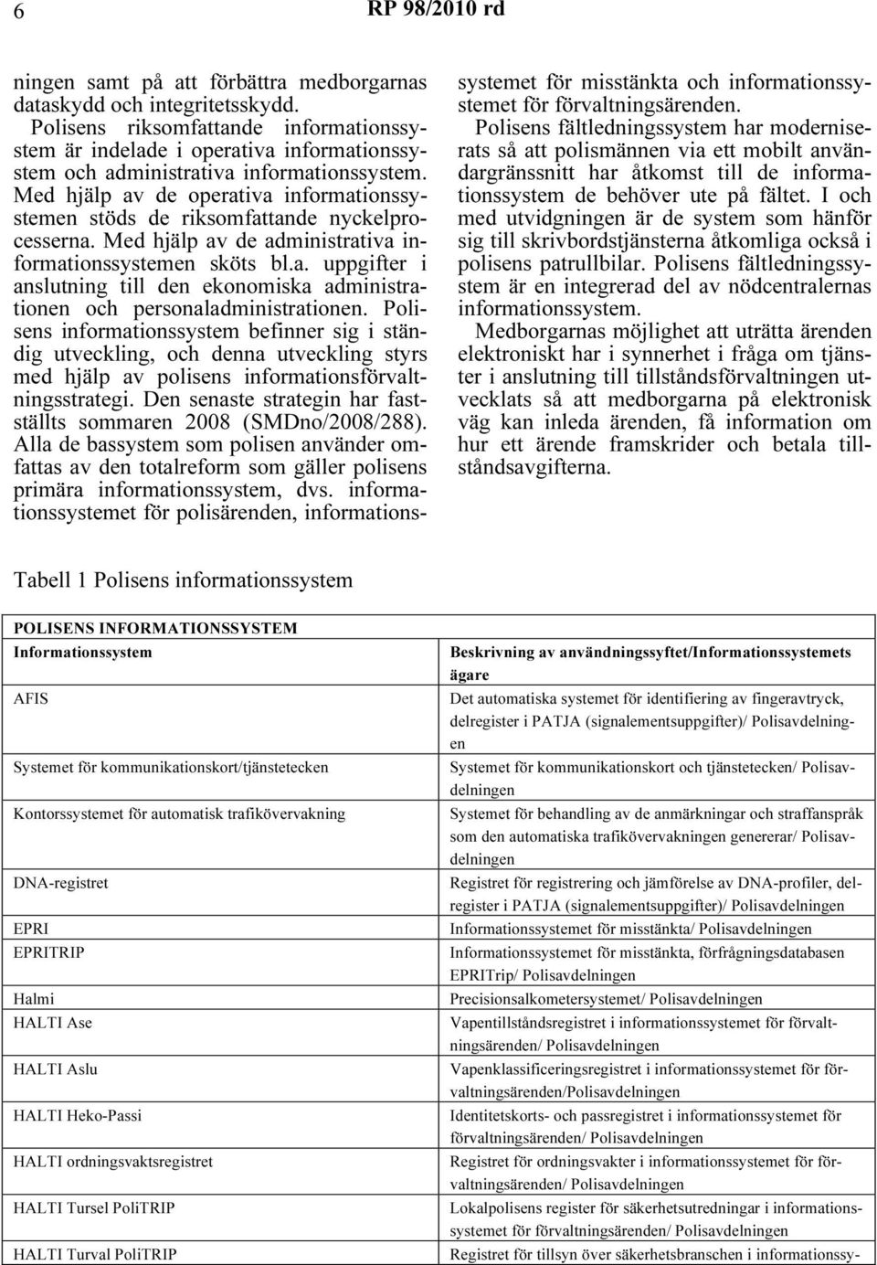 Polisens informationssystem befinner sig i ständig utveckling, och denna utveckling styrs med hjälp av polisens informationsförvaltningsstrategi.