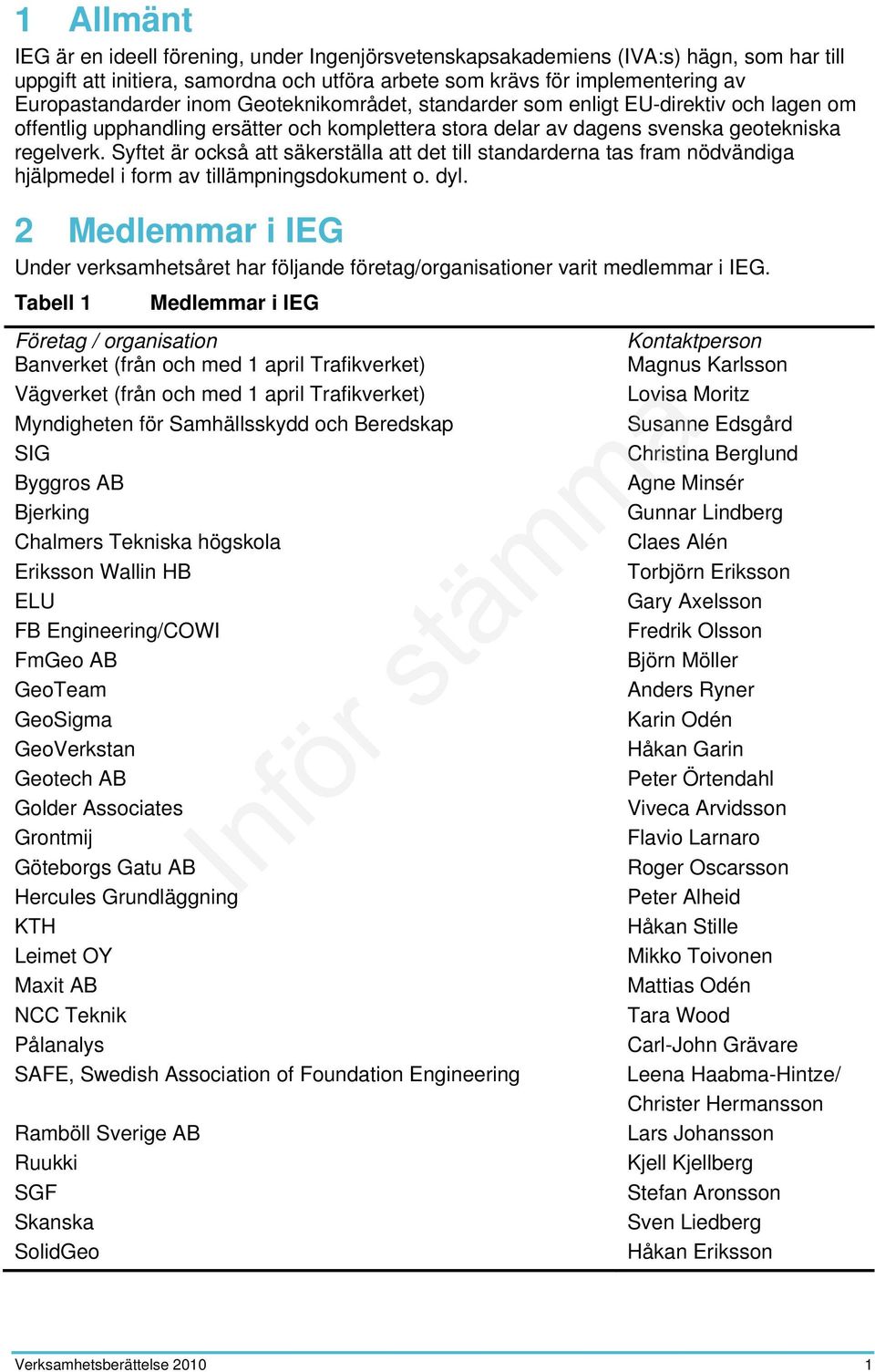 Syftet är också att säkerställa att det till standarderna tas fram nödvändiga hjälpmedel i form av tillämpningsdokument o. dyl.
