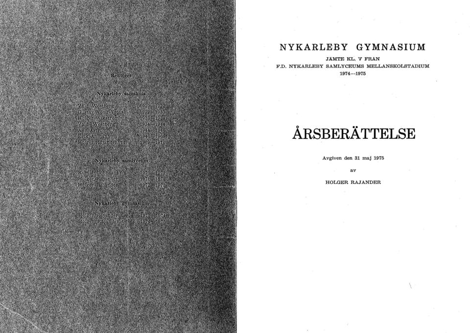 NYKARLEBY SAMLYCEUMS