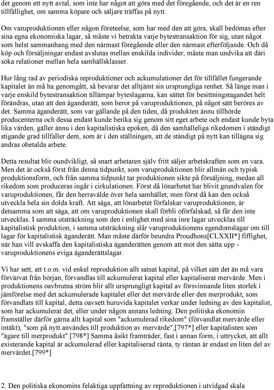 sammanhang med den närmast föregående eller den närmast efterföljande.