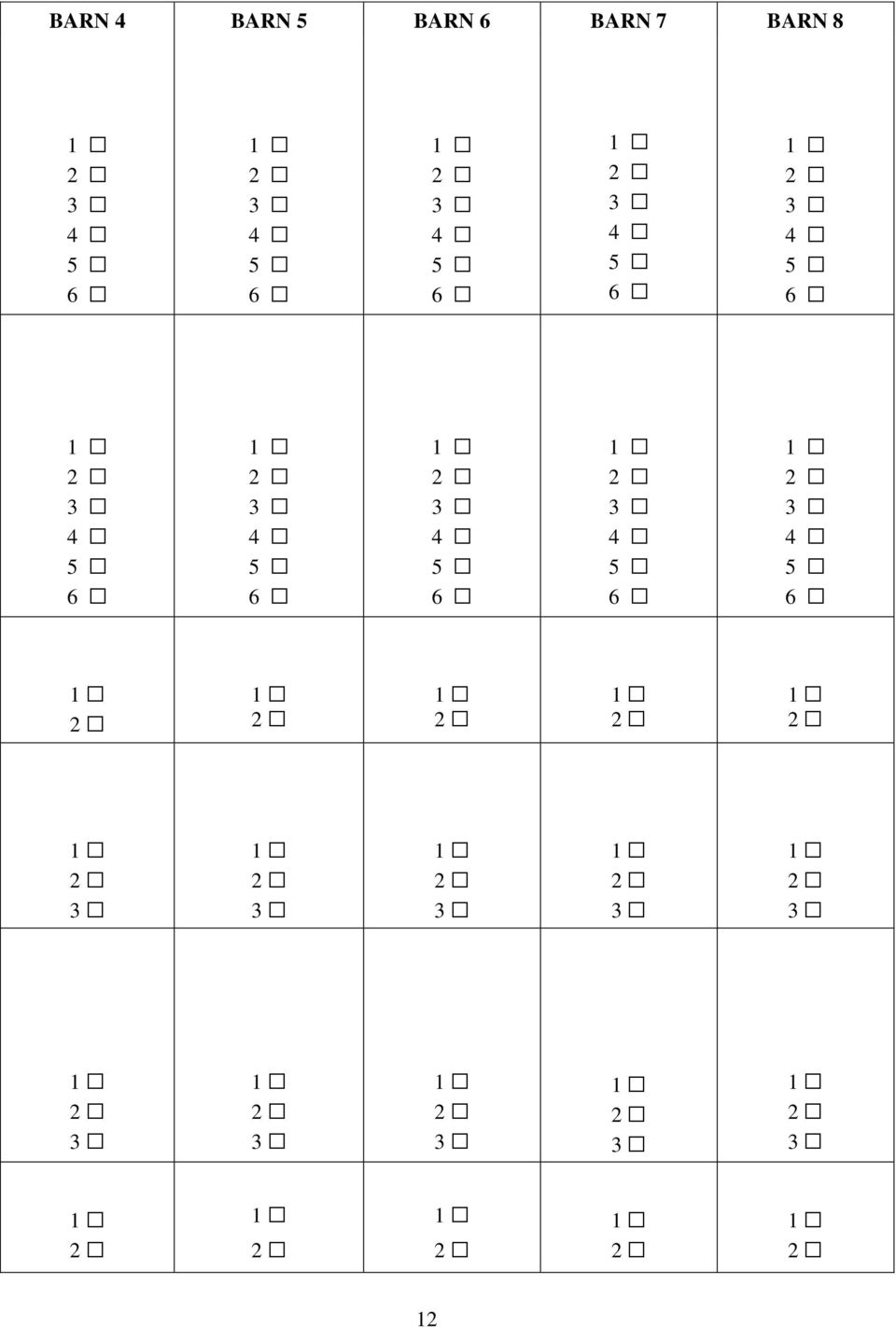 Hur ofta brukar Träffas ni Träffaräffas ni 6 Hur o Hur ofta ofta kontasms, henne/honom? 6 Är hon/ hon/han ensamståeende? Hur ofta Hur Hur ofäfffas ni 6 Hur Hur Hur oft ofta kontasms, henne/honom?