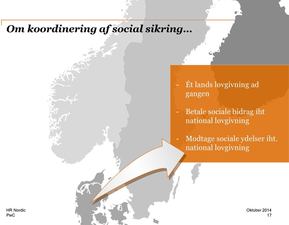 sociale bidrag iht national lovgivning -