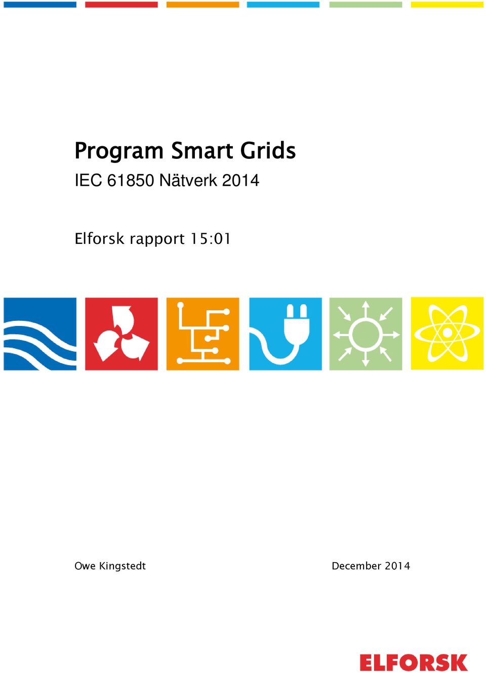 Elforsk rapport 15:01