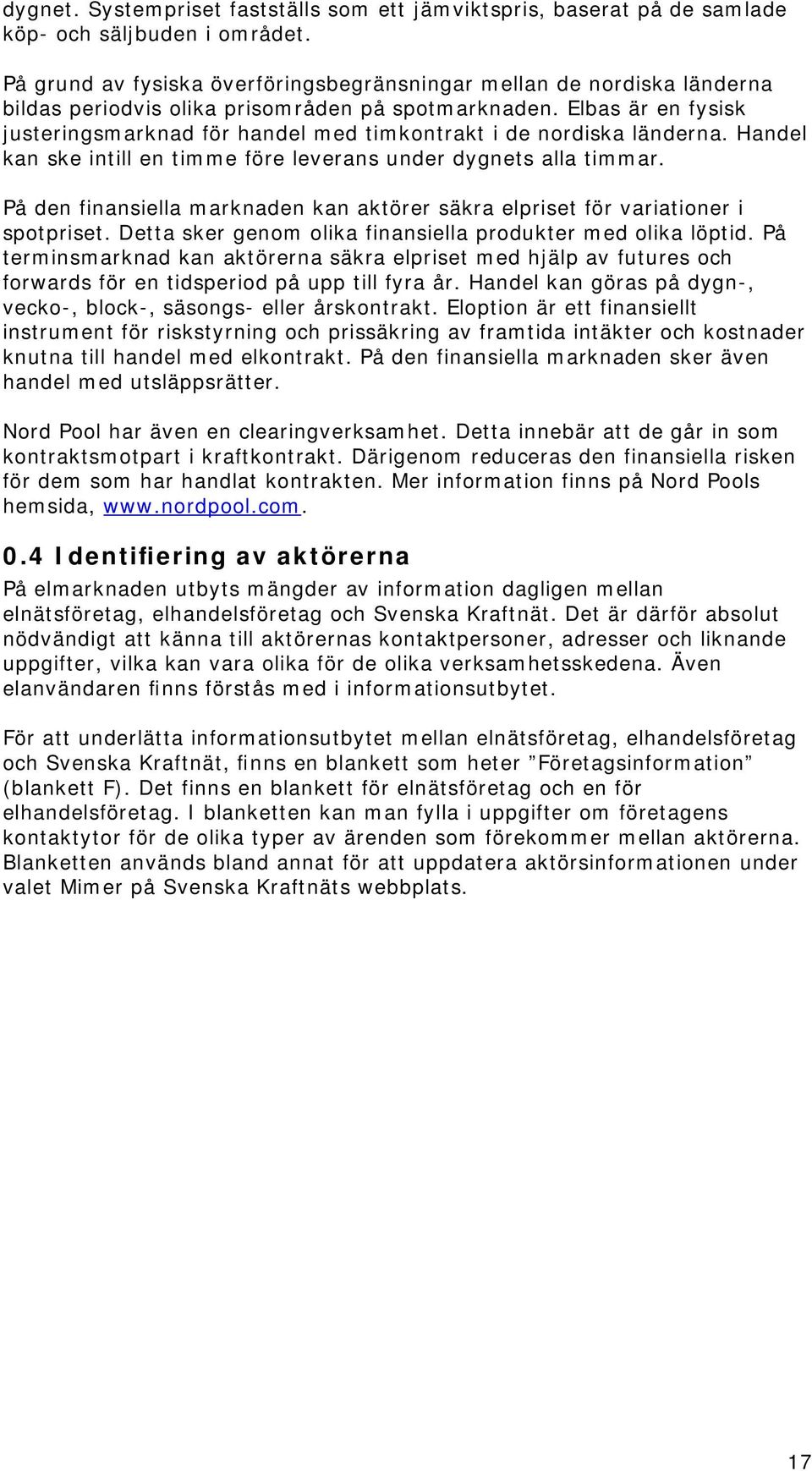 SVENSK ELMARKNADSHANDBOK - PDF Gratis nedladdning