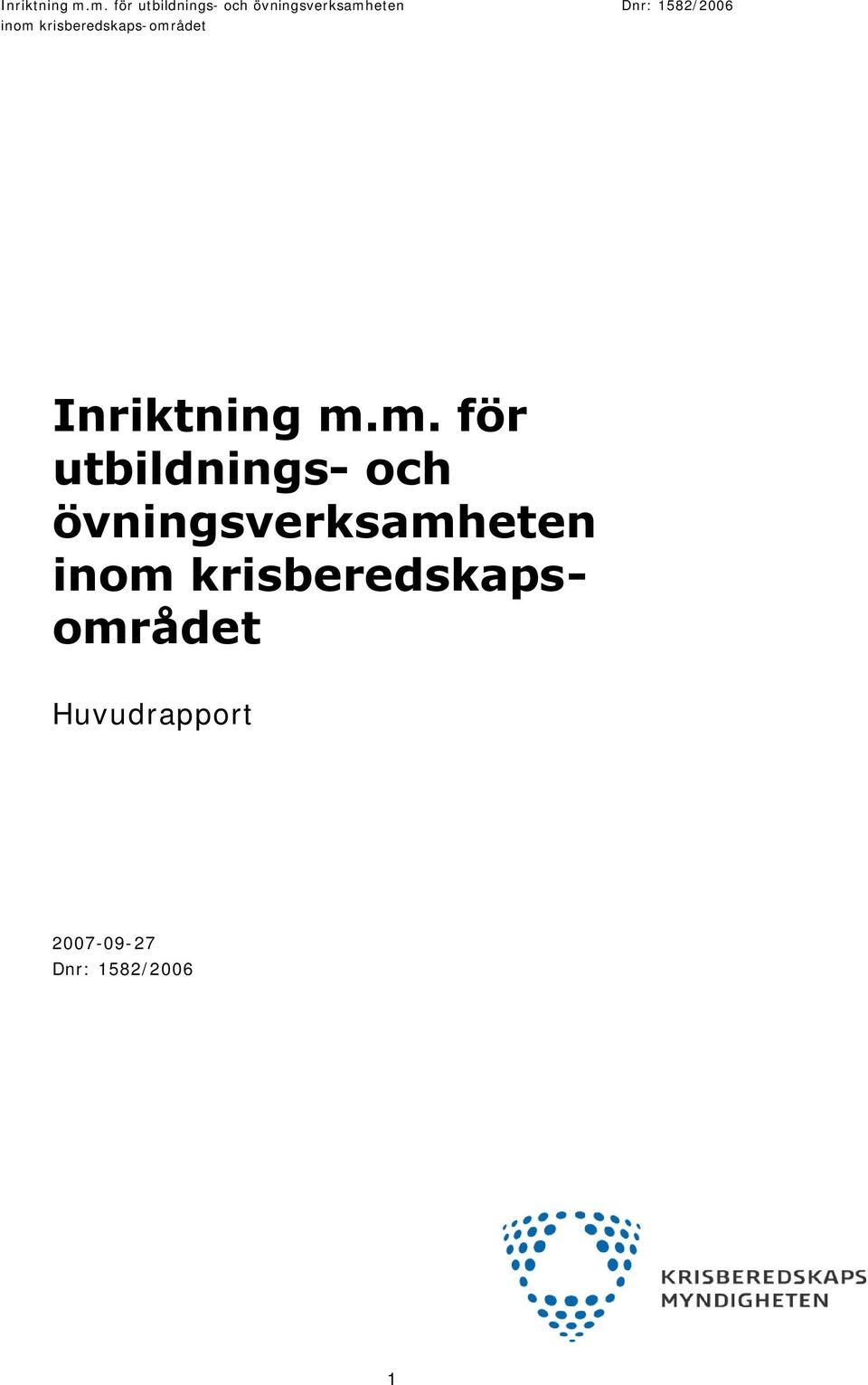 övningsverksamheten inom